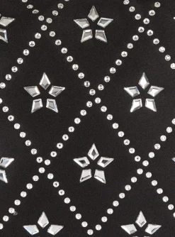 B-Army Grocery Bag In Satin And Crystals-Balmain Best