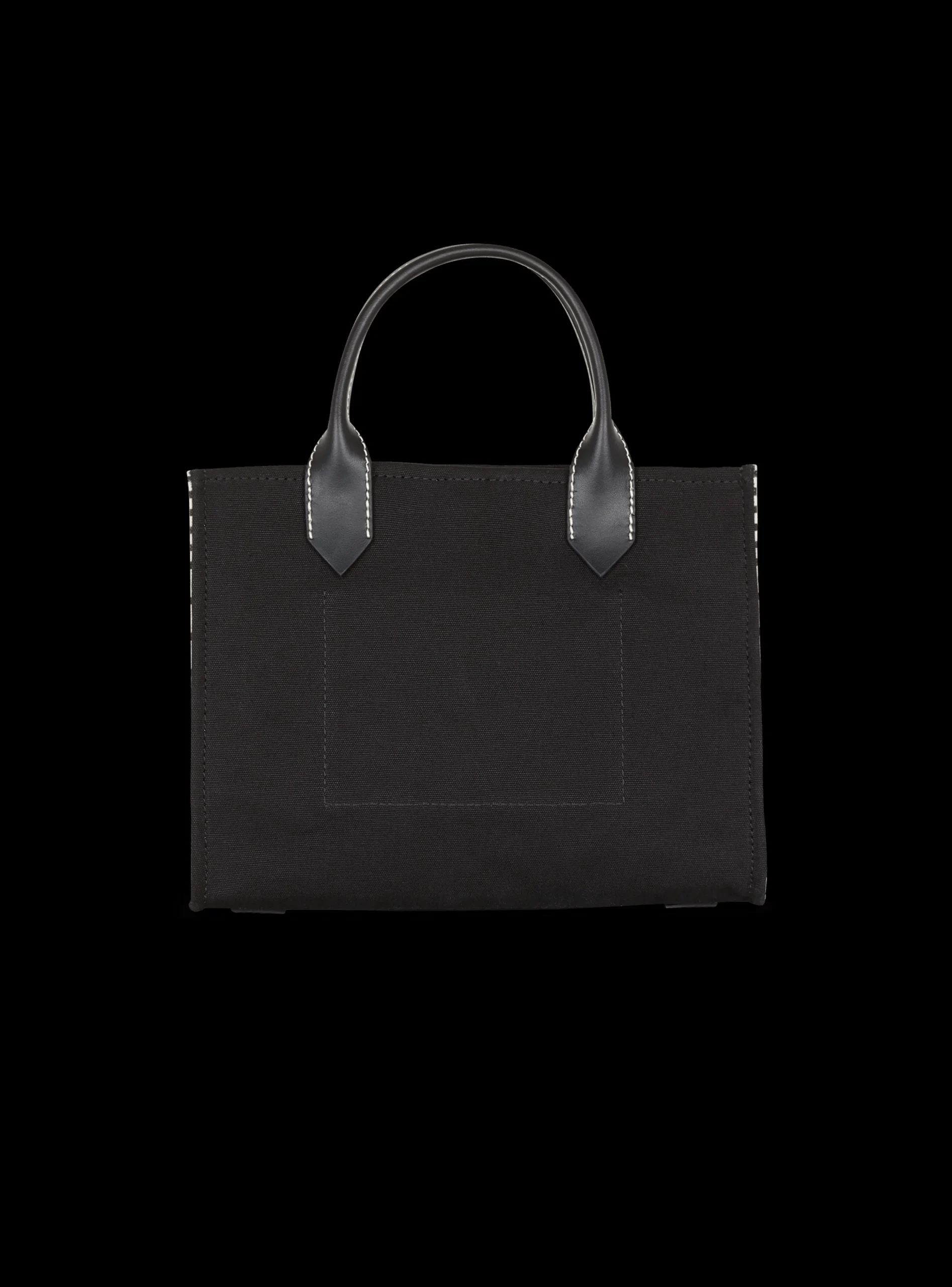 B-Army Monogrammed Canvas And Smooth Leather Tote Bag-Balmain Sale