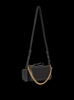 B-Army Pouch Canvas And Leather Bag-Balmain Sale