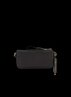 B-Army Pouch Canvas And Leather Bag-Balmain Sale