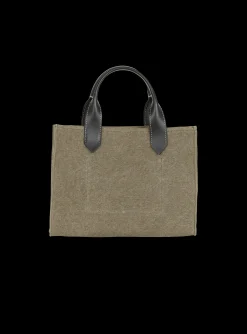 B-Army Small Canvas Shopping Bag With Leather Inserts-Balmain Flash Sale