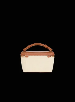 B-Army Vanity Case In Canvas And Leather-Balmain Hot