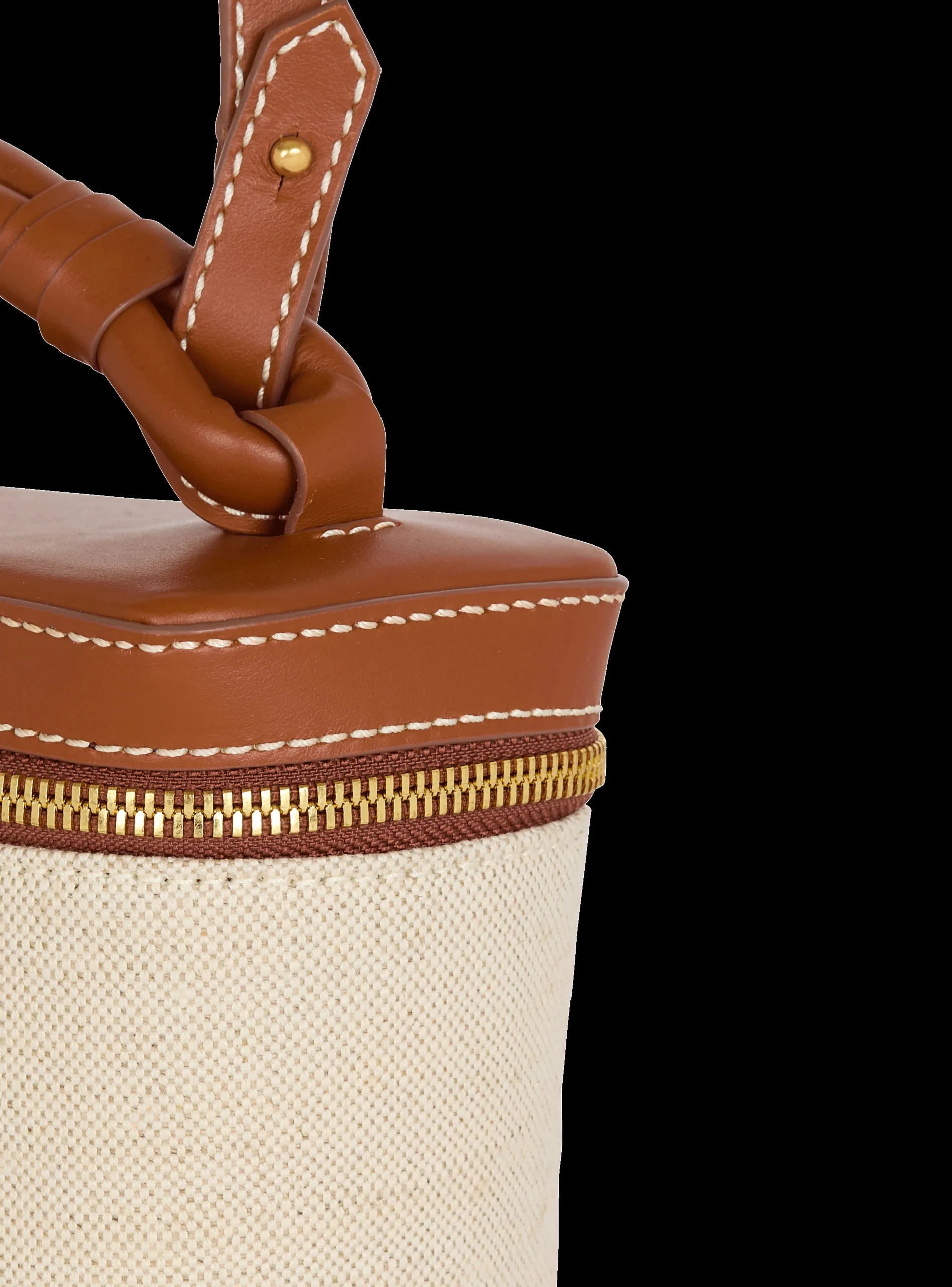B-Army Vanity Case In Canvas And Leather-Balmain Hot