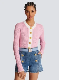 B-Belt In Calfskin-Balmain Discount