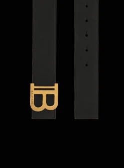 B-Belt In Leather-Balmain Sale