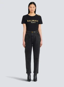 B-Belt In Leather-Balmain Fashion