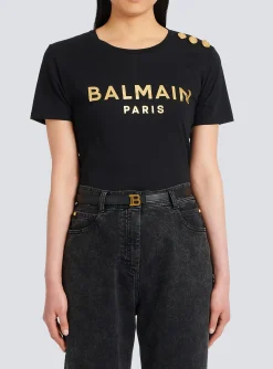 B-Belt In Leather-Balmain Fashion