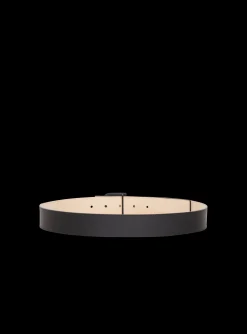 B-Belt Rubber-effect Leather Belt-Balmain Store