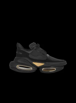 B-Bold Low-top Trainers In Neoprene And Suede-Balmain Outlet