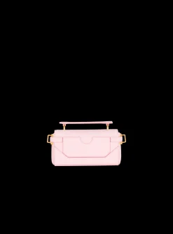 B-Buzz 19 Bag In Grained PB Labyrinth Leather-Balmain Online