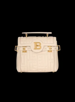 B-Buzz 23 Bag In Monogram Quilted Leather-Balmain Sale