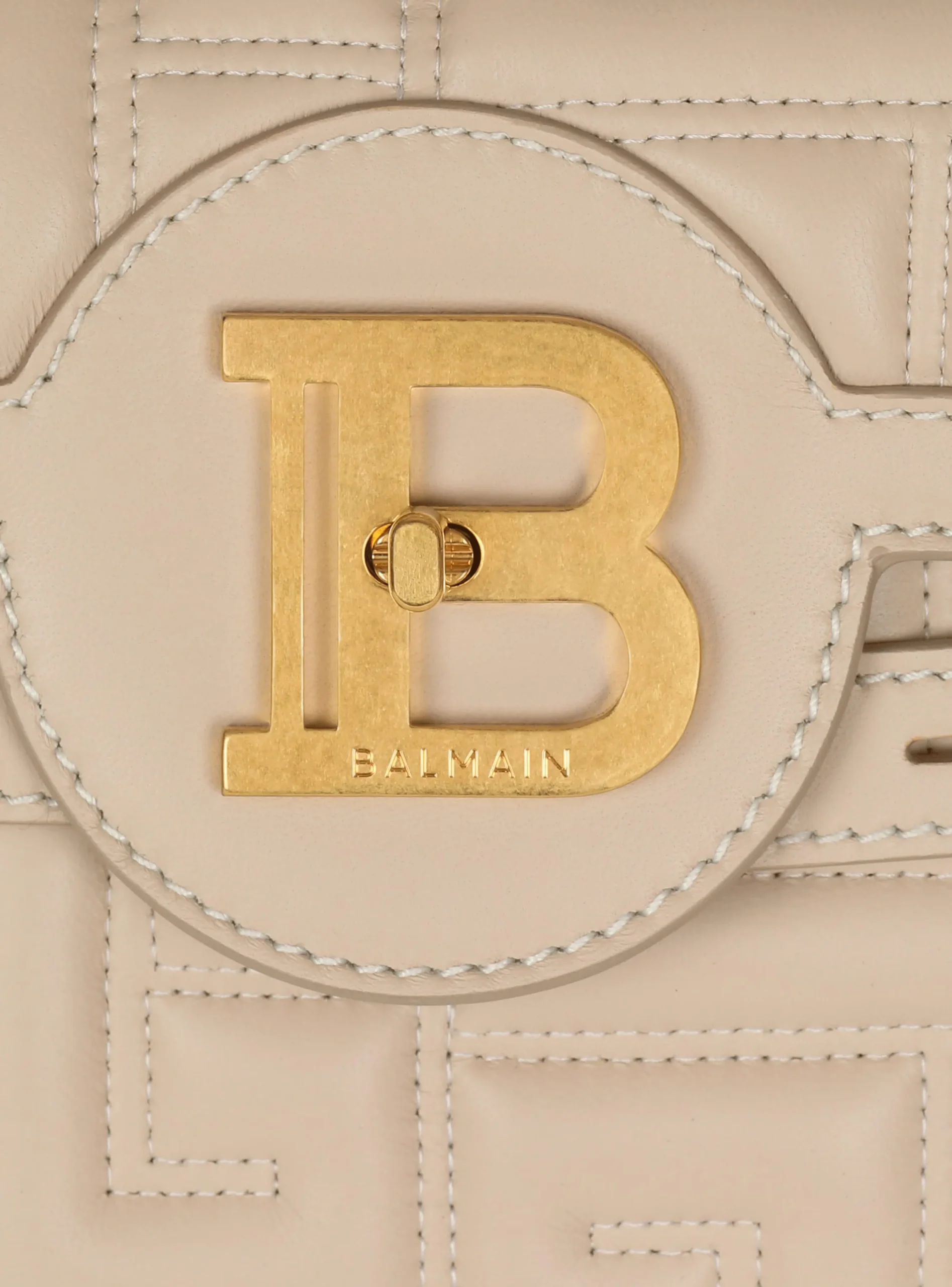 B-Buzz 23 Bag In Monogram Quilted Leather-Balmain Sale