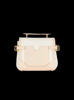 B-Buzz 23 Canvas And Leather Bag-Balmain Flash Sale