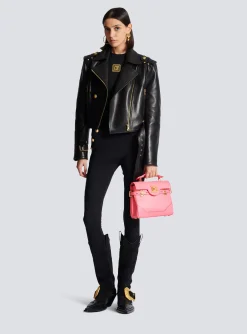 B-Buzz 23 Grained Leather Bag-Balmain Outlet