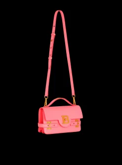 B-Buzz 24 Grained Leather Bag-Balmain New