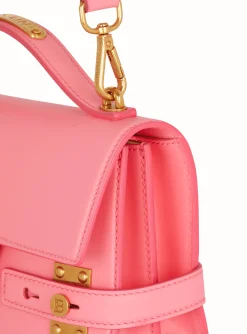 B-Buzz 24 Grained Leather Bag-Balmain New