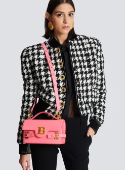 B-Buzz 24 Grained Leather Bag-Balmain New