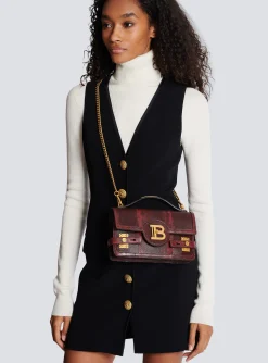 B-Buzz 24 Karung Leather Bag-Balmain Cheap