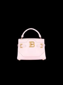 B-Buzz 22 Leather Top-handle Bag-Balmain Sale
