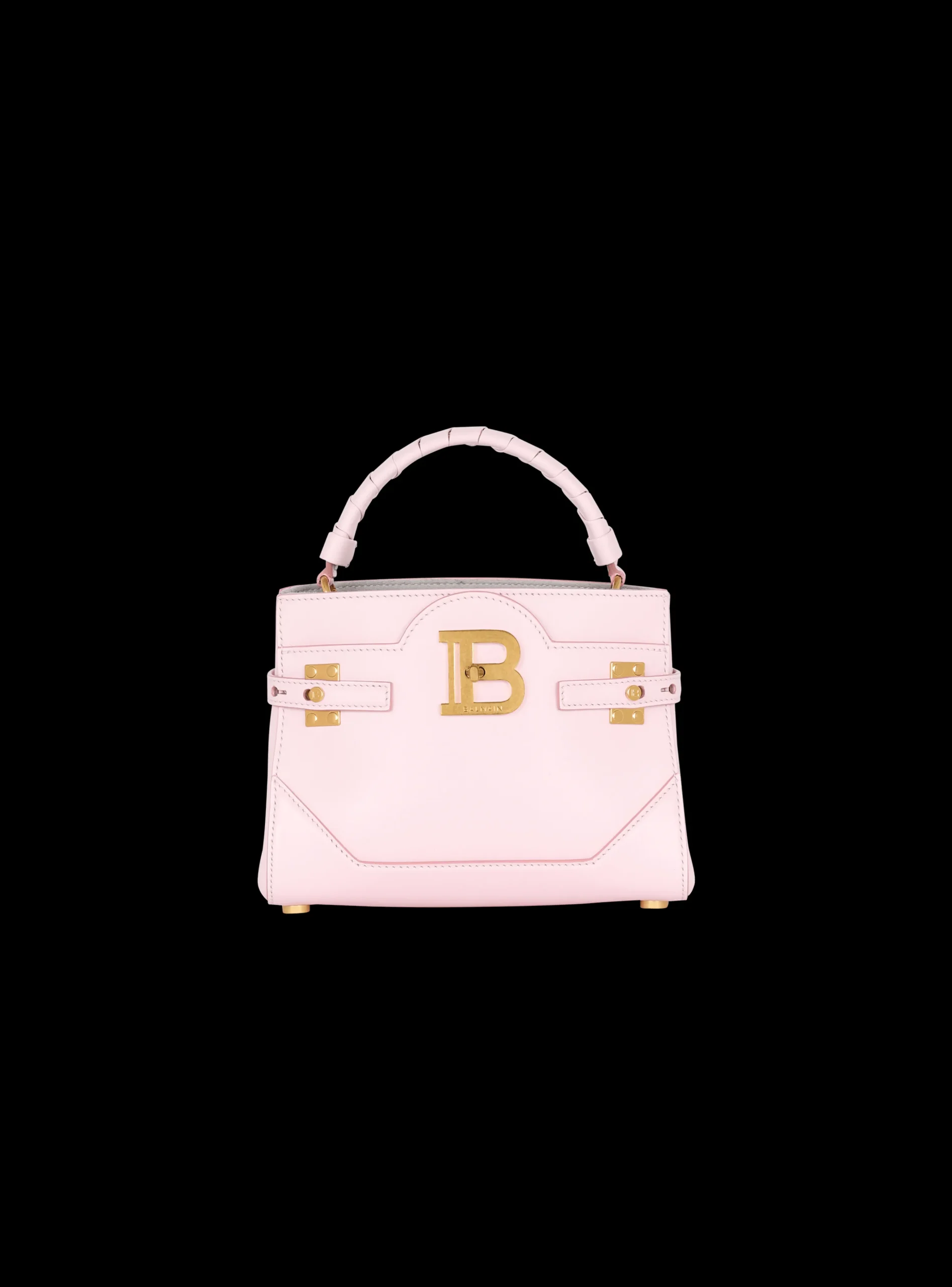 B-Buzz 22 Leather Top-handle Bag-Balmain Sale