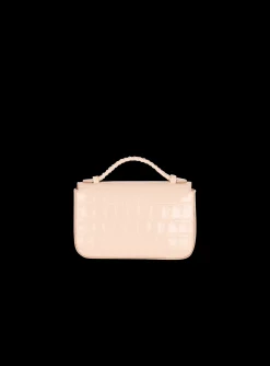 B-Buzz 17 Mini Bag In Crocodile-embossed Calfskin-Balmain Cheap
