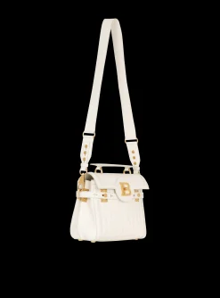 B-Buzz 23 Monogram Grained Leather Bag-Balmain Discount