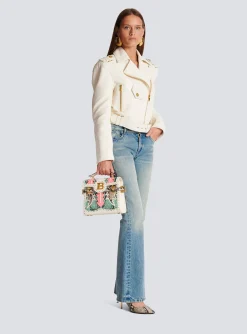 B-Buzz 23 Patchwork Leather Bag-Balmain Best Sale