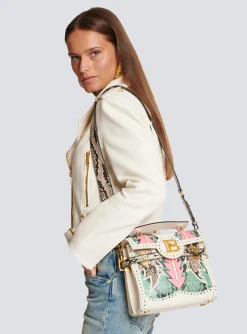 B-Buzz 23 Patchwork Leather Bag-Balmain Best Sale