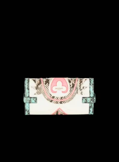 B-Buzz 23 Pouch Patchwork Leather Clutch-Balmain Online