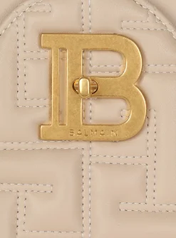 B-Buzz 22 Top Handle Bag In Monogram Quilted Leather-Balmain Hot