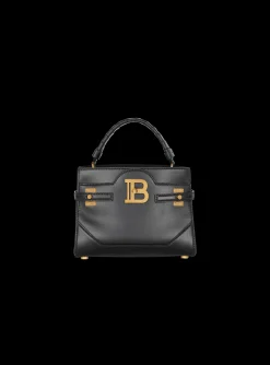 B-Buzz 22 Top Handle Leather Bag-Balmain Clearance