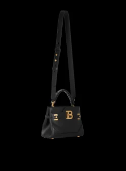 B-Buzz 22 Top Handle Leather Bag-Balmain Clearance