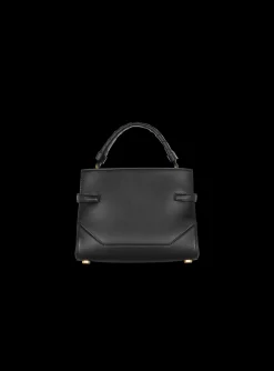 B-Buzz 22 Top Handle Leather Bag-Balmain Clearance