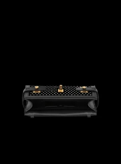 B-Buzz 23 Velvet And Crystal Clutch-Balmain Store