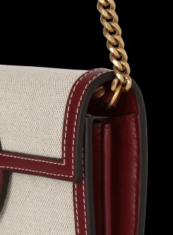 B-Buzz Canvas And Leather Wallet-Balmain Store