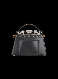 B-Buzz Dynasty Bag In Embroidered Satin-Balmain New