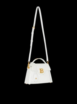B-Buzz Dynasty Bag In Grid-embossed Calfskin-Balmain Best Sale