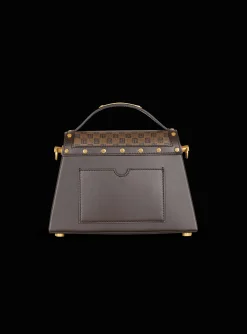B-Buzz Dynasty Bag In Mini Monogram Canvas-Balmain Best