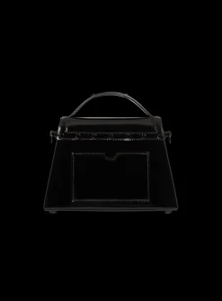 B-Buzz Dynasty Bag In Patent Leather-Balmain Cheap