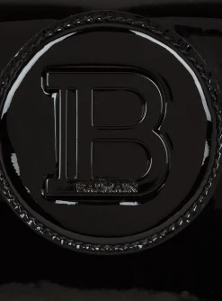 B-Buzz Dynasty Bag In Patent Leather-Balmain Cheap