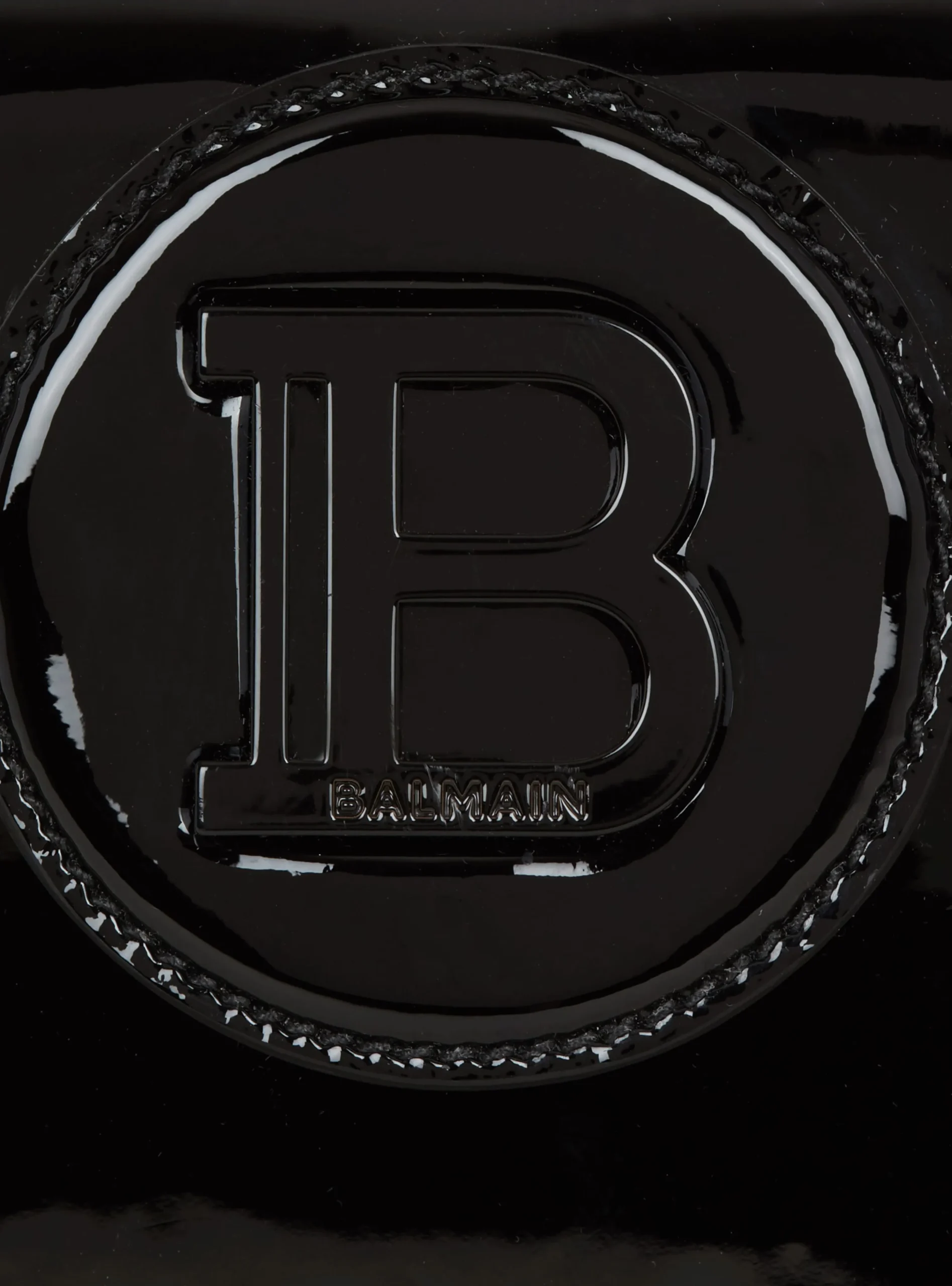 B-Buzz Dynasty Bag In Patent Leather-Balmain Cheap