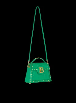 B-Buzz Dynasty Bag In Patent Leather-Balmain Shop