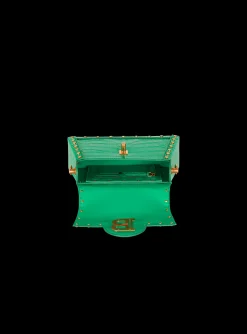 B-Buzz Dynasty Bag In Patent Leather-Balmain Shop