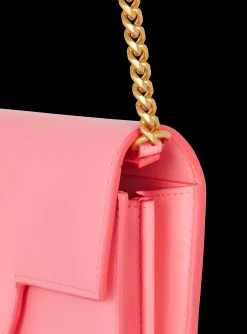 B-Buzz Grained Leather Wallet-Balmain Outlet