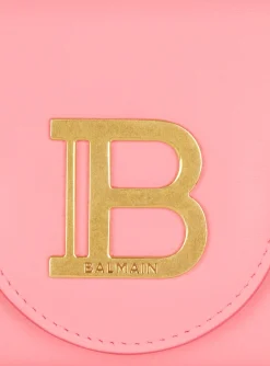 B-Buzz Grained Leather Wallet-Balmain Outlet
