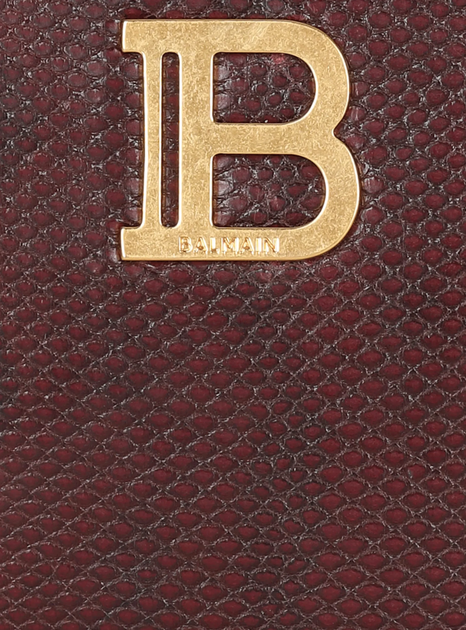 B-Buzz Karung Leather Purse-Balmain Fashion