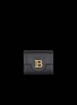 B-Buzz Leather Purse-Balmain Fashion