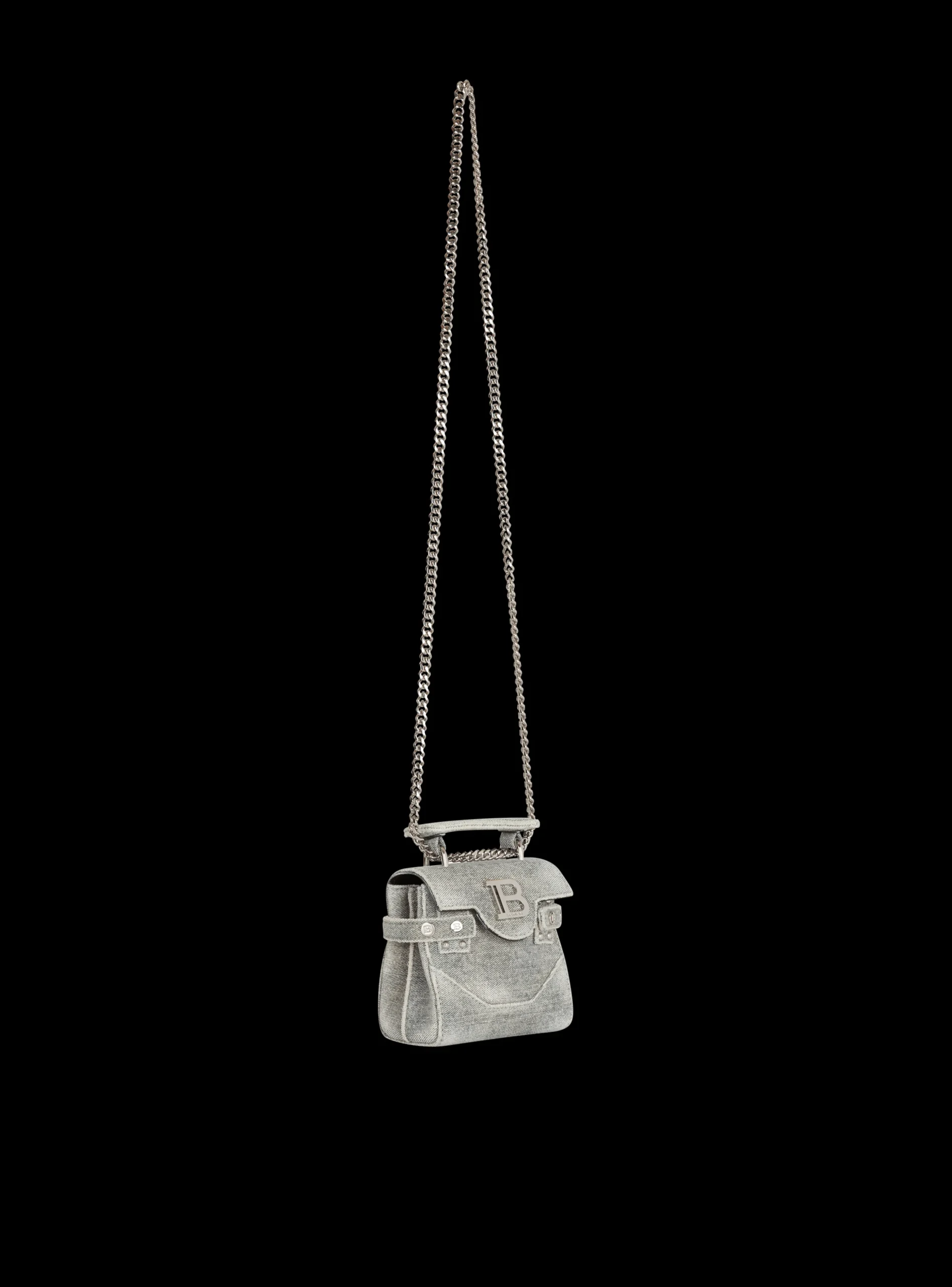 B-Buzz Mini 12 Faded Denim-Balmain Clearance