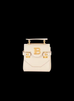 B-Buzz Mini 12 Leather Bag-Balmain Fashion