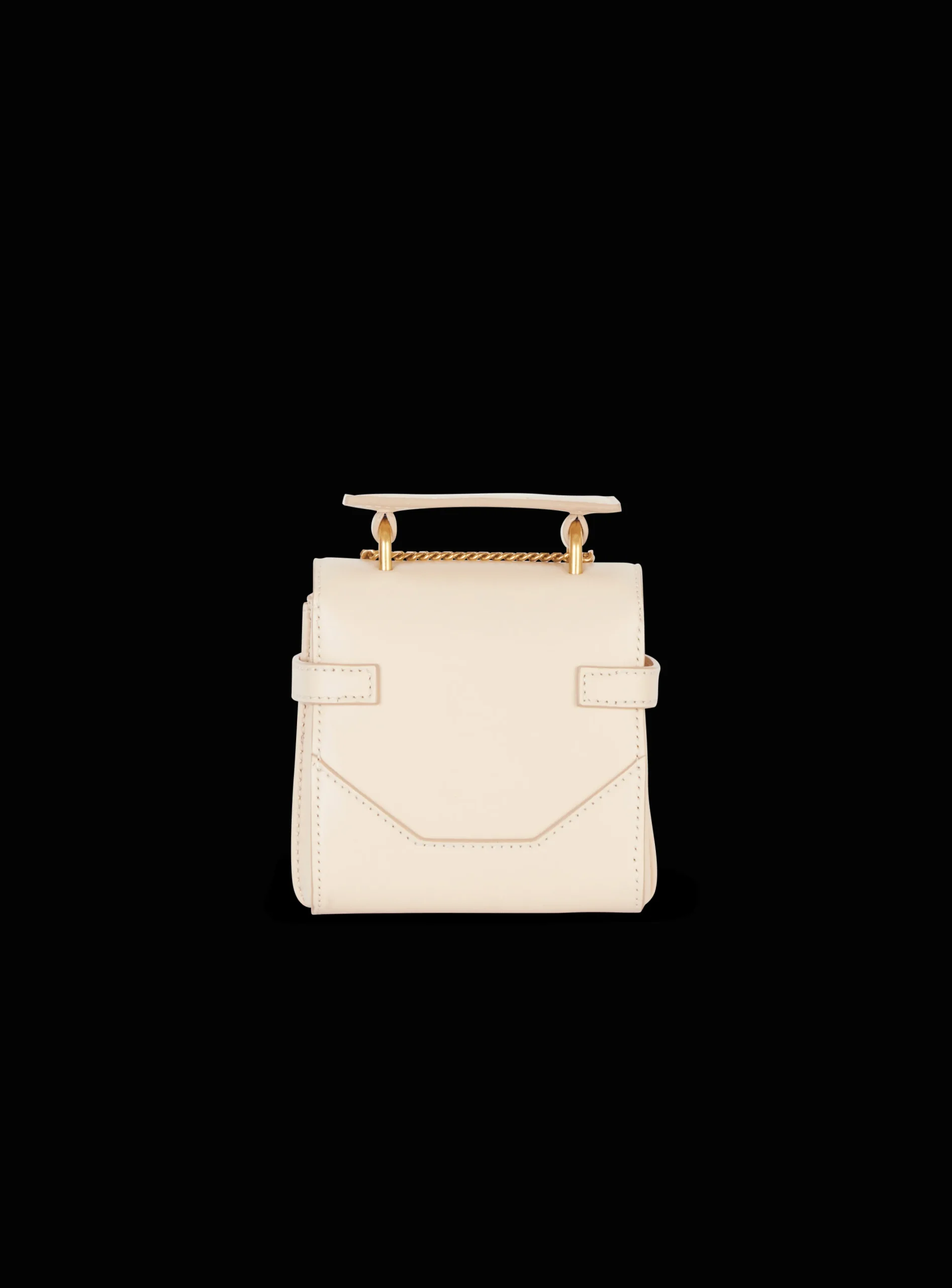 B-Buzz Mini 12 Leather Bag-Balmain Fashion